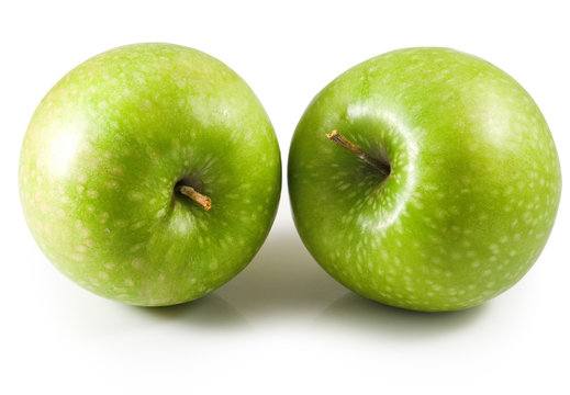 image of green apples close-up