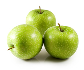 image of green apples close-up