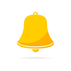 Handbell icon. Vector illustration.