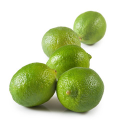 isolated image of lemons close-up