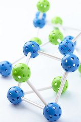 Obraz premium Molecular Structure