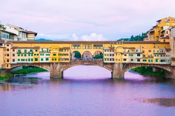 Photo sur Plexiglas Ponte Vecchio Ponte Vecchio Florence Italie
