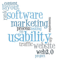 usability word cloud