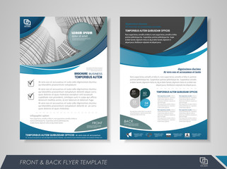 Business brochure cover design