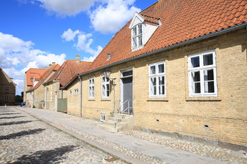 Historic Christiansfeld in Denmark