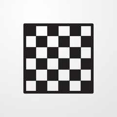 chess board icon illustration