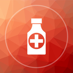 Pills bottle  icon