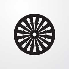 dart icon illustration