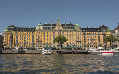 Fototapeta na wymiar Sweden Stockholm City