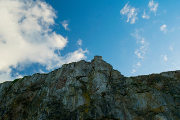 Fototapeta na wymiar cliff facecliff