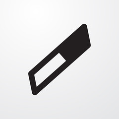 eraser icon illustration