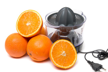 Automatic orange juicer machine