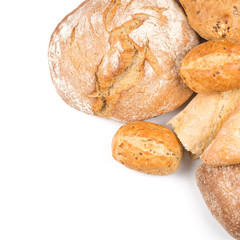 Composition with bread