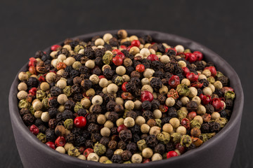 bowl of various pepper