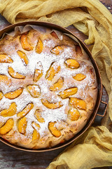 Pie with quinces