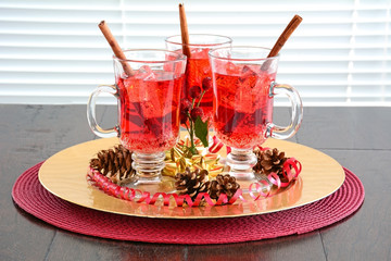 Sparkling Cranberry Soda drinks