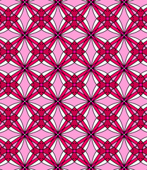 Fototapeta premium Illustrated background pattern