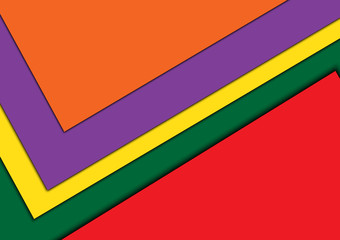 Illustration of unusual modern material