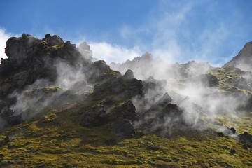 Solfatarenfeld bei Landmannalaugar
