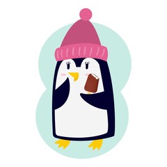 Penguin vector character