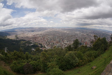 Fototapeta premium Bogota skyline