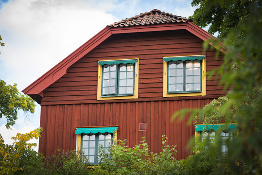 Altes Schwedisches Holzhaus