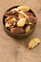 brazilian nutson wooden surface