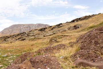 rock stones in the mountains