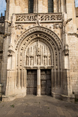 Fototapeta na wymiar .Church of Sts. Radegund at Poitiers