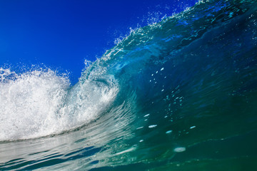 Beautiful Ocean Background Huge Shorebreak Wave for Surfing Big