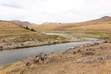 Boralday river in Kazakhstan