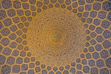 Der Iran - Isfahan  Lotfullah Moschee - obrazy, fototapety, plakaty