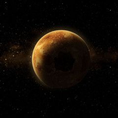 Obraz na płótnie Canvas Lava Planet