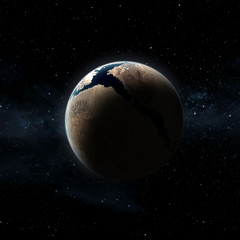 Obraz na płótnie Canvas Rock Planet