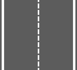 Road seamless background. Vector Illustration