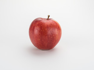 Apple on White