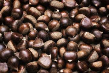 Chestnuts background