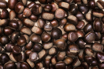 Chestnuts background
