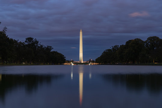 Washington Monument at Night