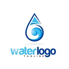water vector logo