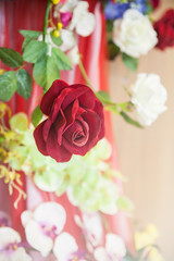 red roses bouquet