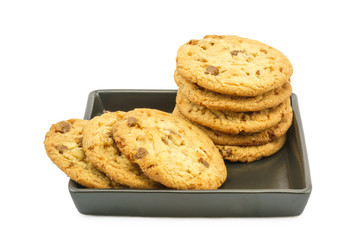 Almond chocolate cookies