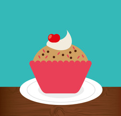 bakery food menu icon vector illustration design