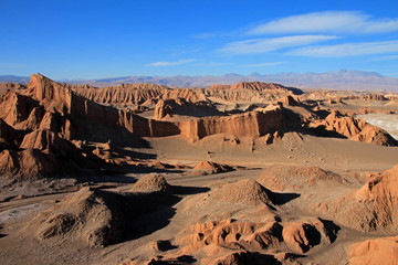 Amphitheater, valle de la Luna, Valley of the Moon, west of San Pedro, Atacama desert of Chile