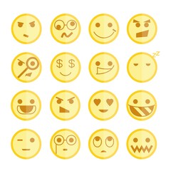 Fototapeta premium emoticions
