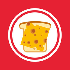 bakery food menu icon vector illustration design