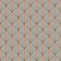 Art deco seamless pattern.