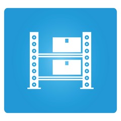 warehouse, shelves with boxes