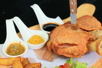 Deep Fried Pork Knuckle