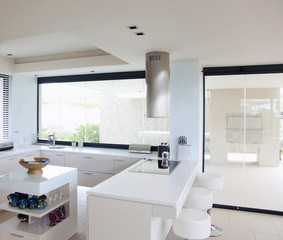 modern kitchen interior